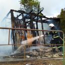В Очакове умышленно сжигают пансионат «Прибой»
